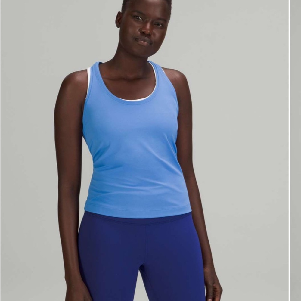 Blue Lululemon Swiftly Tech Racerback Tank Top